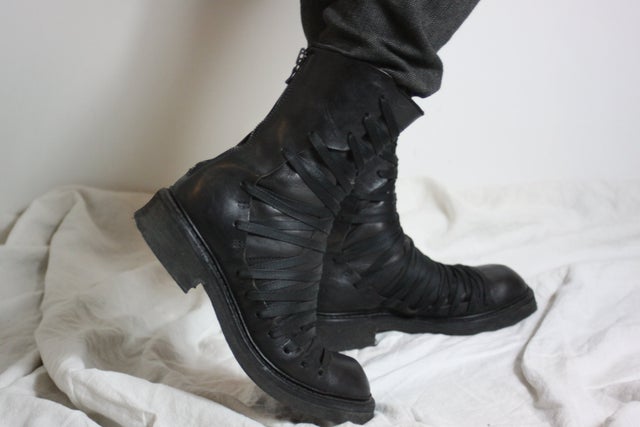 JULIUS 708FWM1 BK x WH サイズ1 JULIUS 708FWM1 BK x WH サイズ1